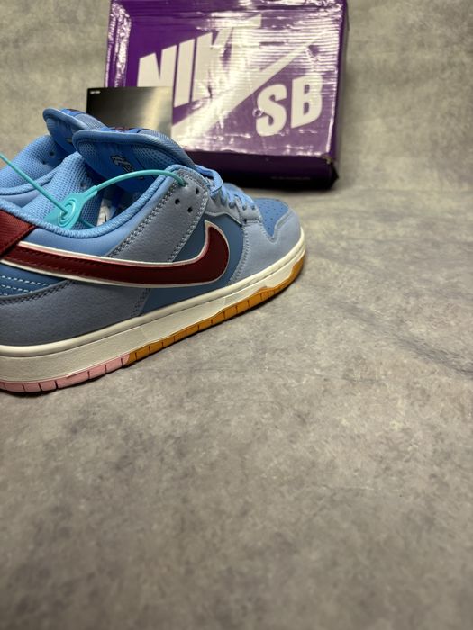 Кроссовки Nike SB Dunk Low Phillies Valor Blue , найк блуе