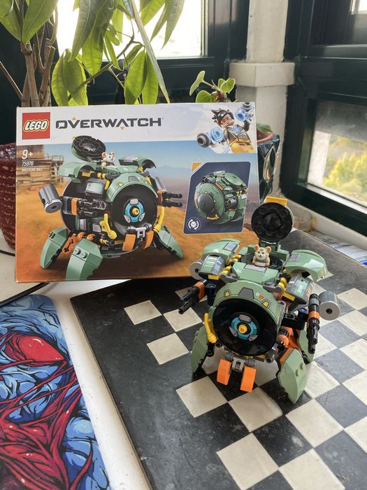 LEGO Overwatch 75976 Wrecking Ball Completo