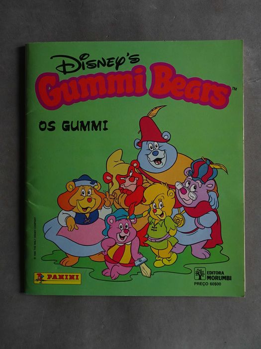 Caderneta de cromos Gummi Bears (tem 164 cromos) Panini Morumbi