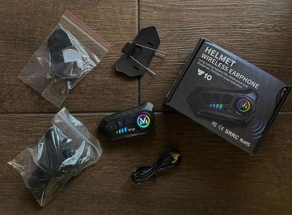 Мото гарнитура M Bluetooth гарнітура для шолому підходит на любі шолом