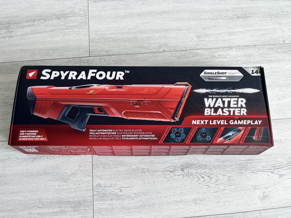 Новий електричний водяний бластер SpyraFour Water Blaster Red