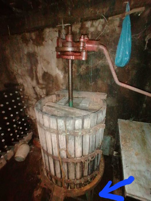 Prensa de vinho completa