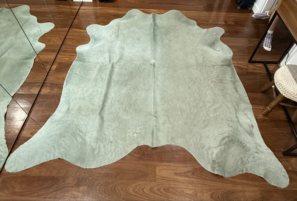 Tapete em pele natural genuina