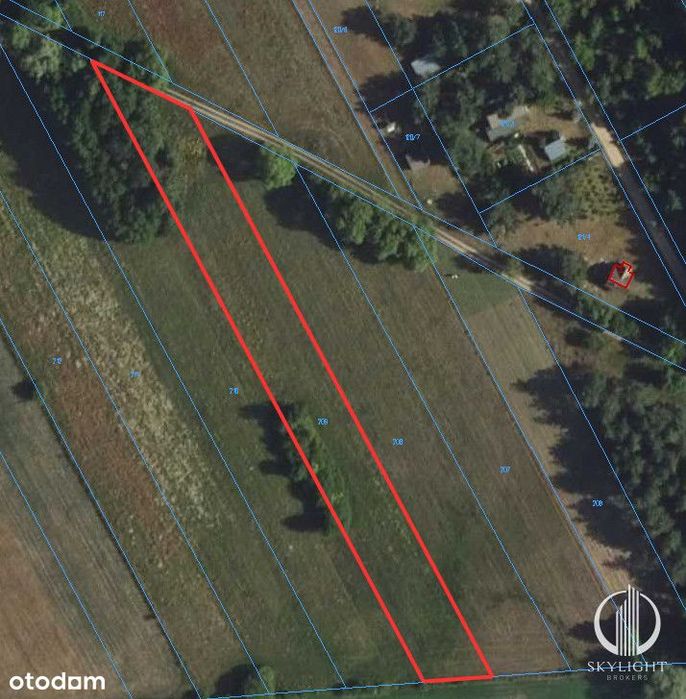 Działka budowlana 3252 m² z warunkami zabudowy - Widok 6