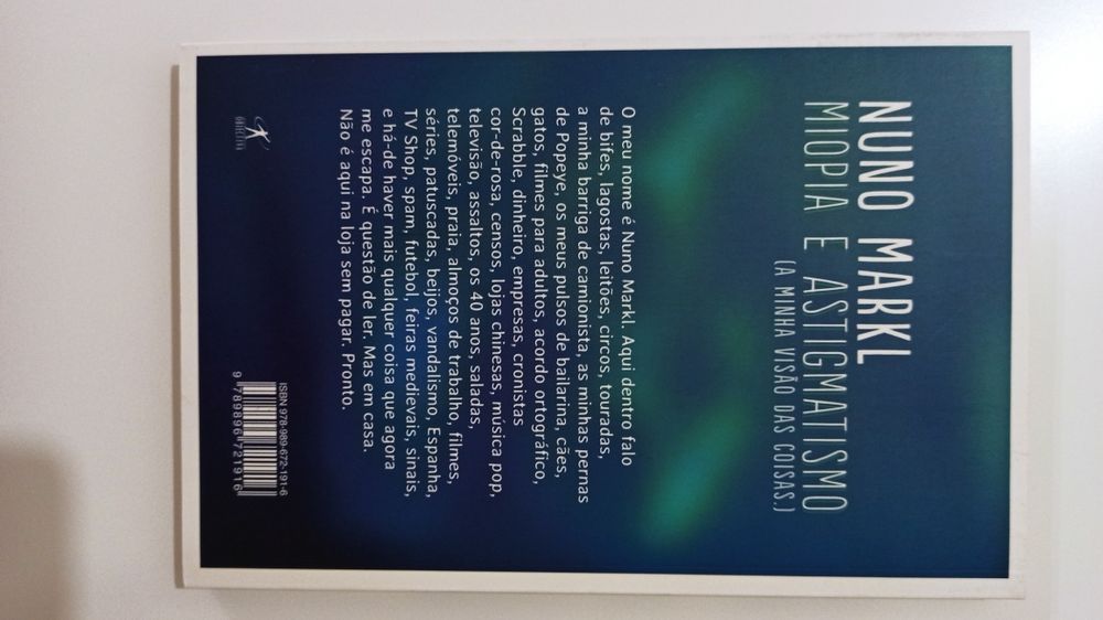 Miopia e Astigmatismo - Nuno Markl