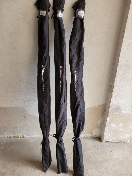 3xNash Dwarf 10ft 3lb + Nash Dwarf 10ft 3 Rod Skin