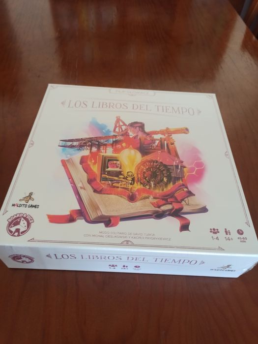 Jogo de tabuleiro Books of Time (ES) NOVO/SELADO