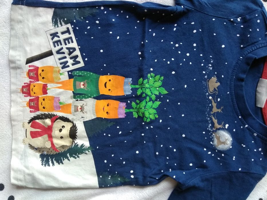 Bluzka z długim rękawem święta Boże Narodzenie 92-98 Lily&Dan