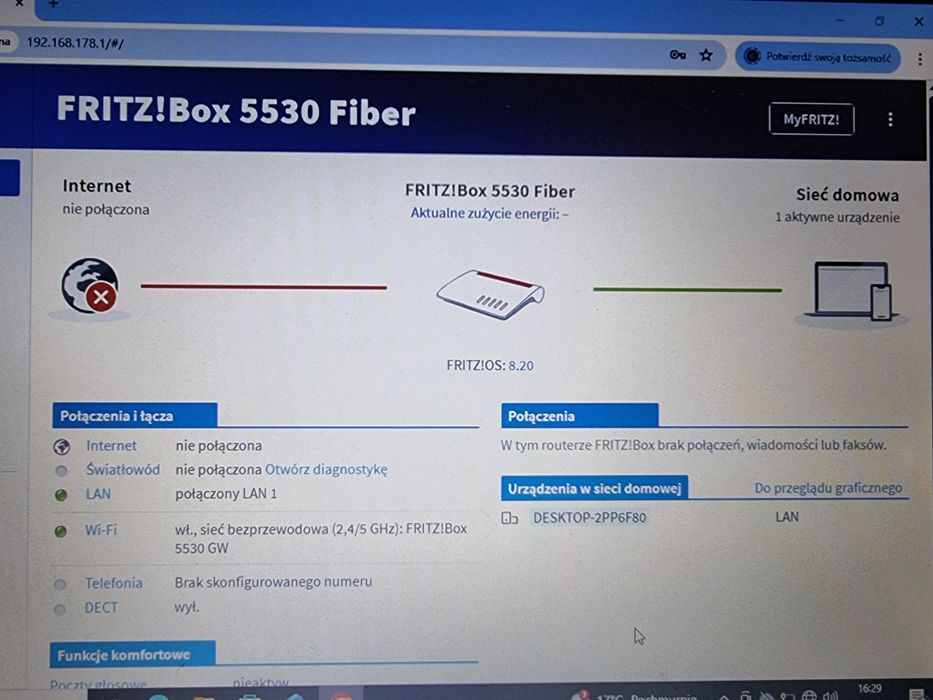 Router FritzBox 5530 WiFi 6