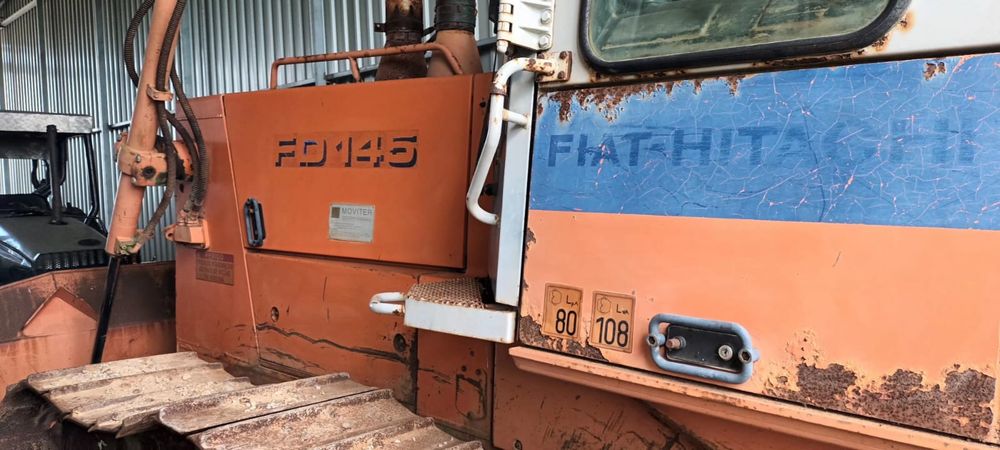 Maquina de rastos fiat-hitachi