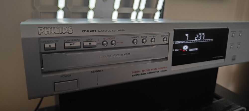 Philips cdr 602 nagrywarka.