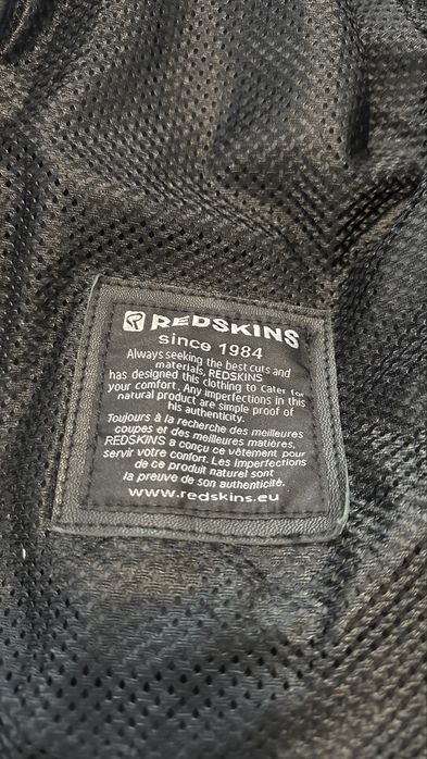 Blusao motard em pele