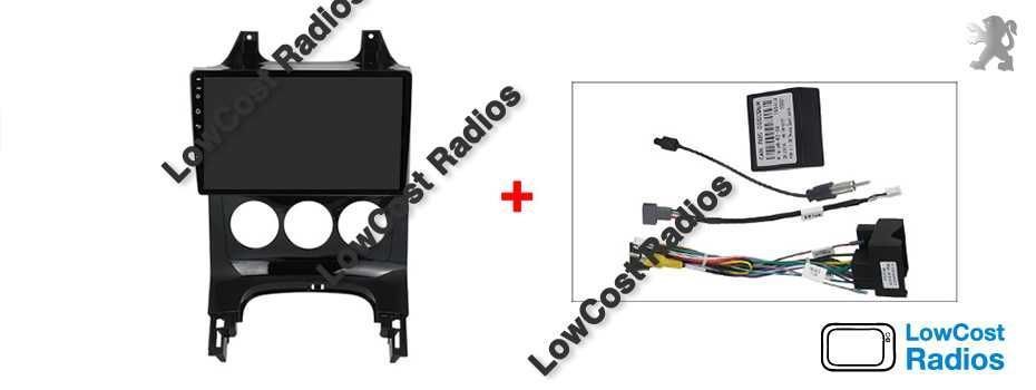 Auto Rádio PEUGEOT 3008/5008 | GPS ANDROID 10 BT USB APPS WIFI - 9''