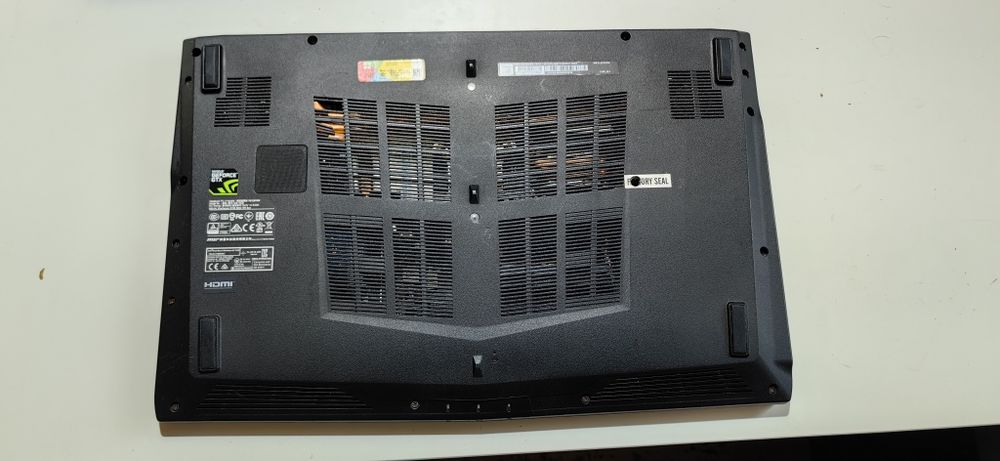 Laptop MSI GL62MVR .. do naprawy lub na czesci