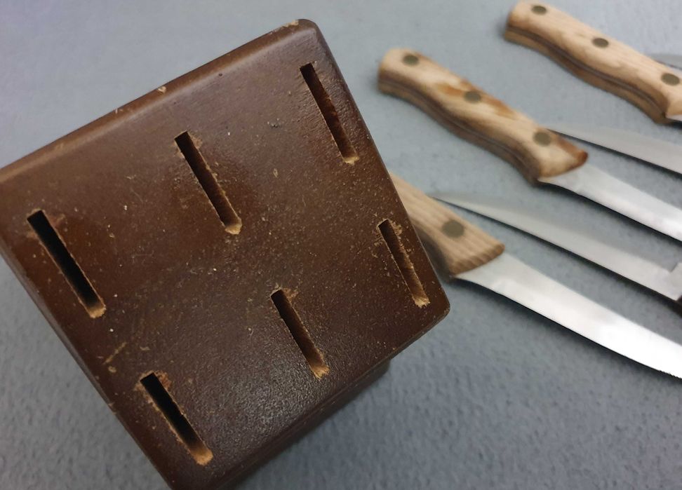 Facas de cozinha Japonesas Kansas City 14408, Kit 6 Facas - Japão