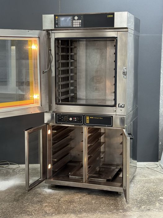 Пароконвекційна піч Miwe aeromat 8.64 T MUCS з розстійною шафою