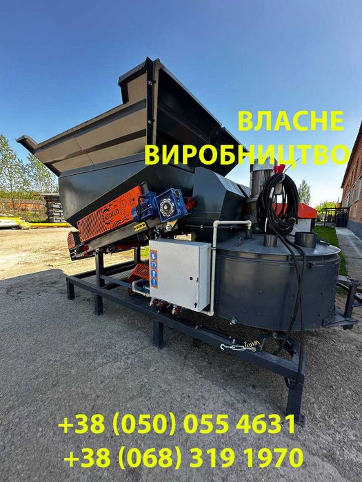 Бетонний завод, БСУ, РБУ, мобільний, бетонный завод, стаціонарний