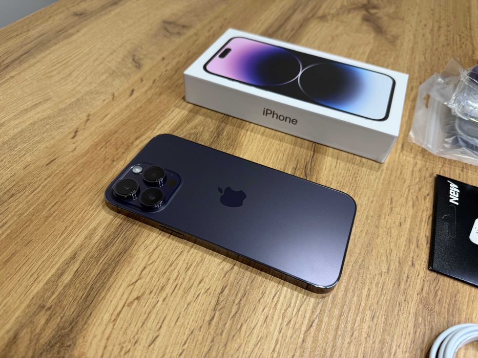 Okazja! Iphone 14 Pro Max! Deep Purple 256GB! Bateria 100% Super stan!