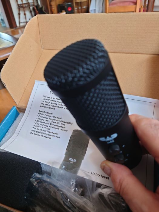 Mikrofon pojemnościowy CAD audio u49  USB