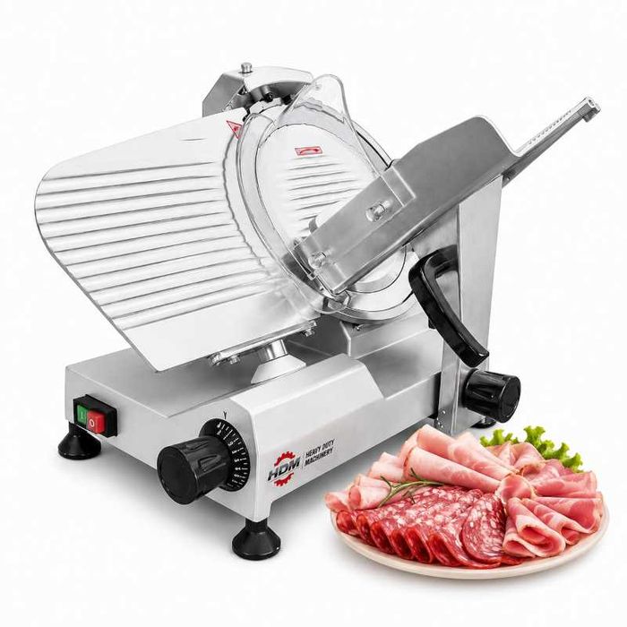 Profesjonalna Krajalnica do Wędlin 30CM HDM HC-300S 250W grubość do 15mm