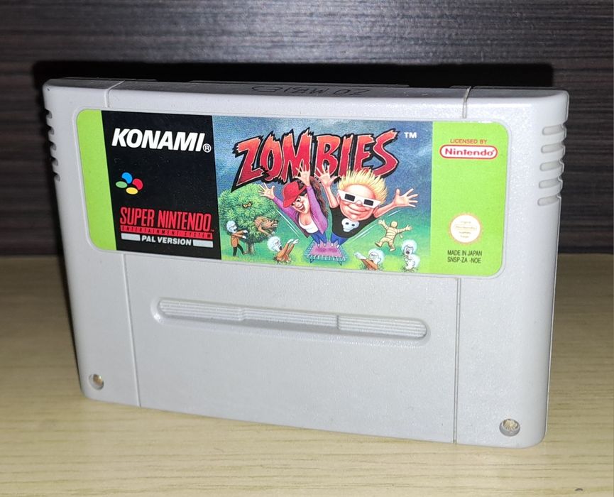Zombies SNES, wersja europejska