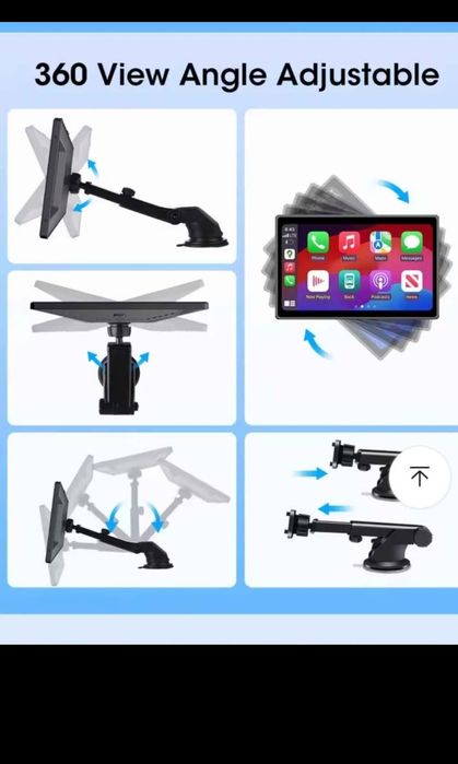 Multimédia 7 polegadas. Novo