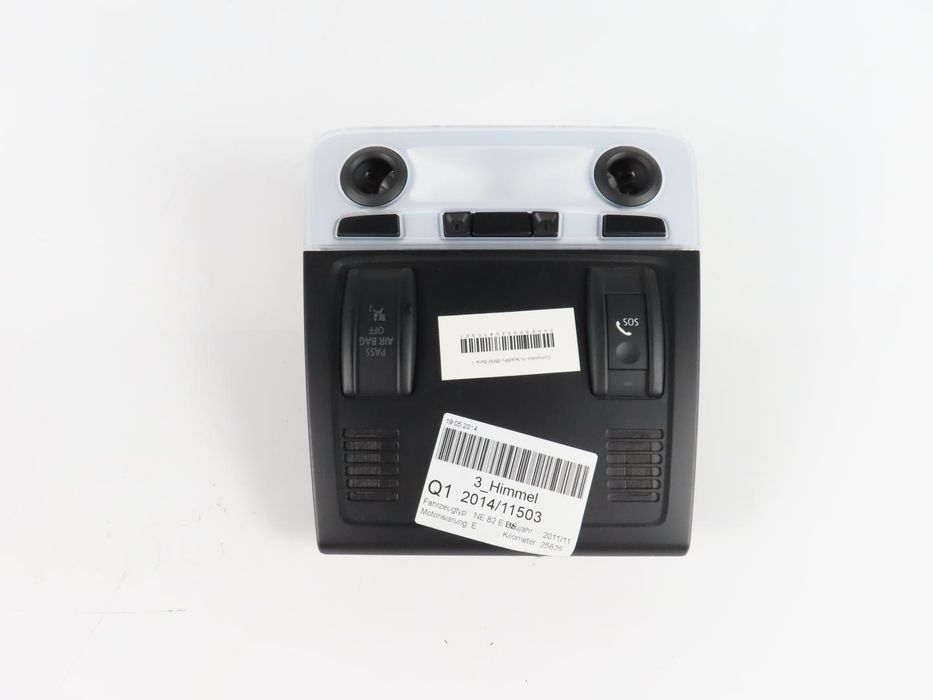 Comandos No Tejadilho Bmw 1 Ref: 61319225503 2003 - 2015