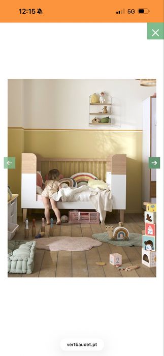 Cama evolutiva bebé Moka