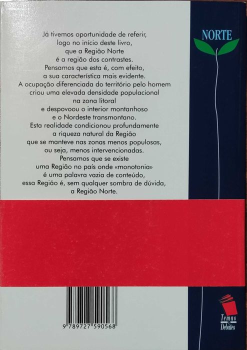 Livro "Roteiros da Natureza: Norte" de António Pena José Cabral