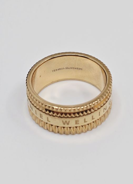 Pierścionek Daniel Wellington stal Rose Elevation Ring oryginalny
