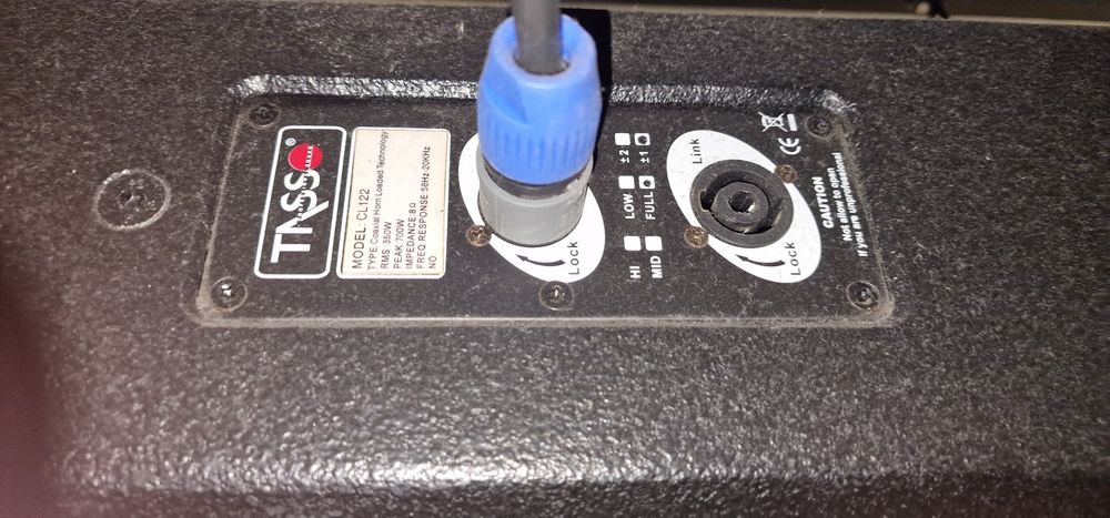 Colunas passivas Tasso 350W