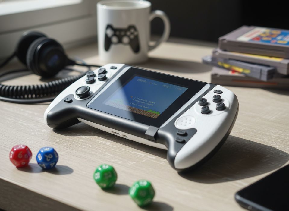 Podręczna konsola do gier retro