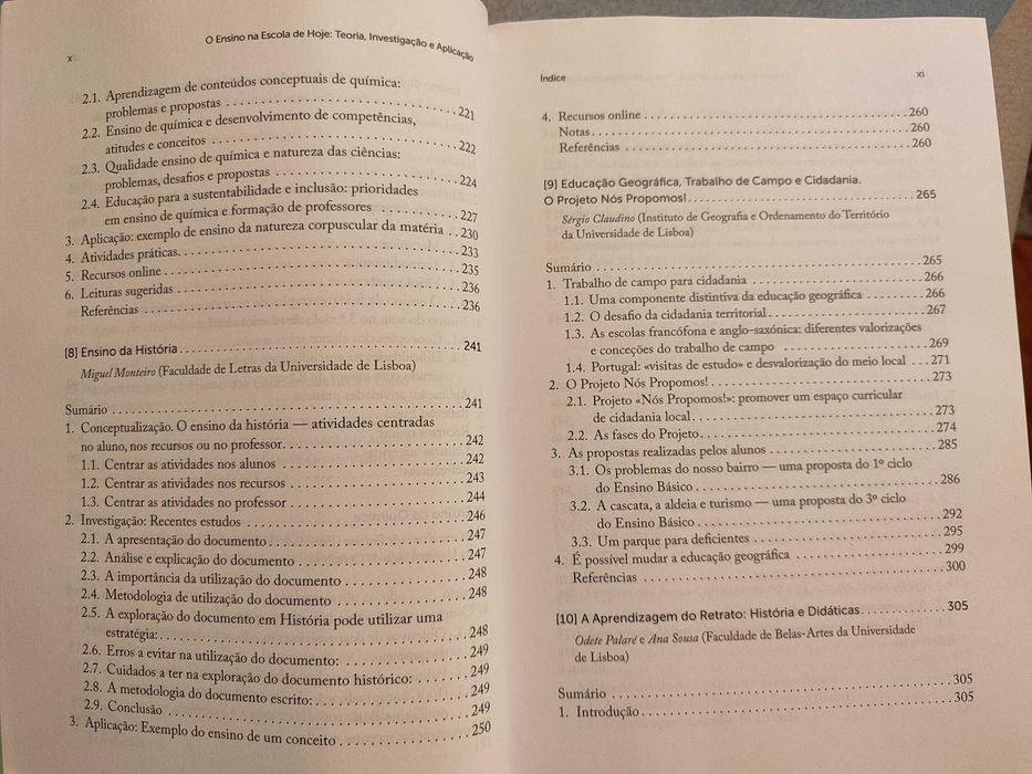 Livro "O Ensino na Escola de Hoje", coord. Feliciano Veiga