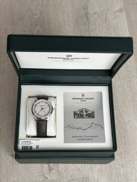 Frederique Constant Vintage Rally Peking to Paris Limited Edition (Full Set)