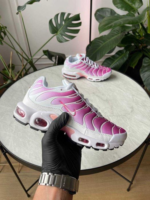 Кросівки Nike Air Max TN Plus Pink-White premium