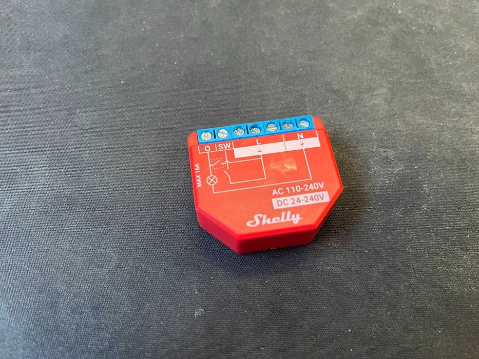 Shelly Plus 1PM Automação