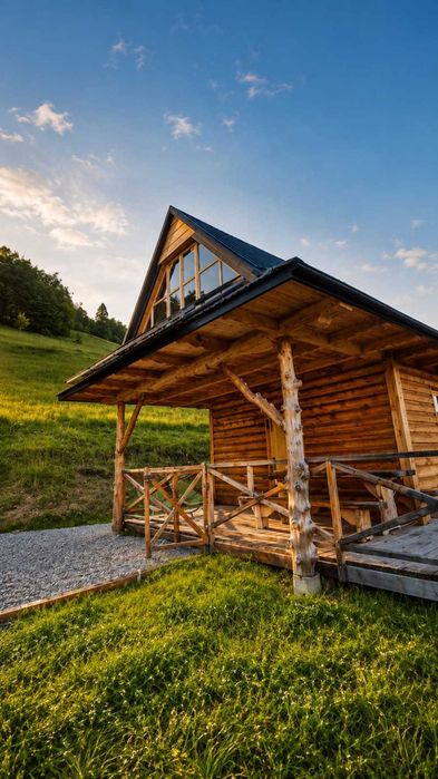Drewniany domek do wynajęcia wolne terminy 16-22.08!!!