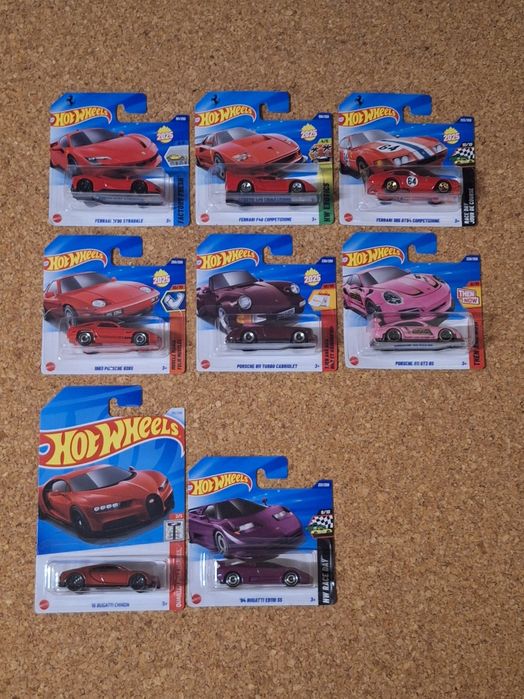 Bombas HotWheels - Ferrari, F1, BMW, Leaf TH Mustang 60's e outros.