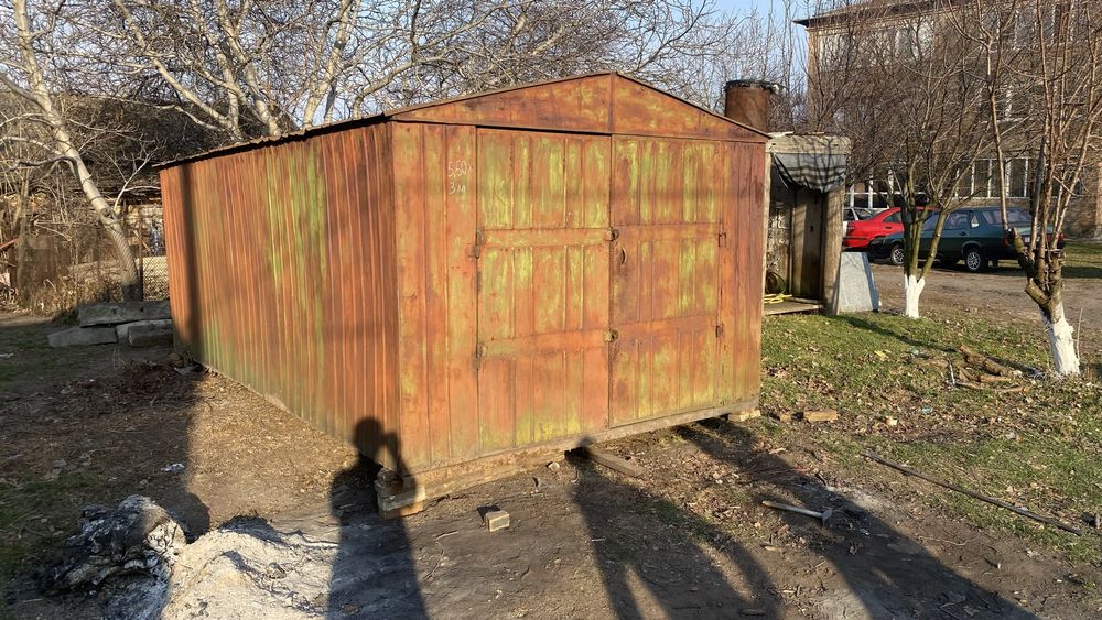 Продам металевий гараж розборний!самовивіз