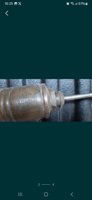 Maçarico vintage a gasolina