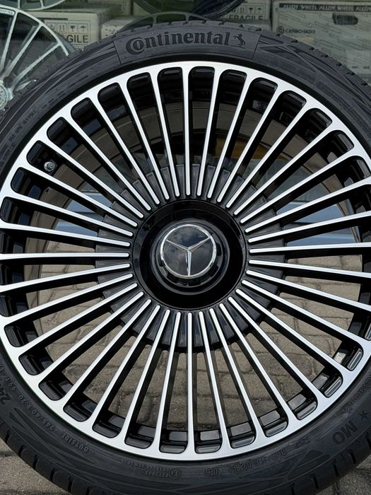 Nowe koła Mercedes 20" cali S klasa w223 czarno srebrne wieloszprychowe