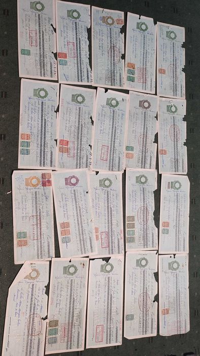 Lote 144 Letras Comerciais Antigas