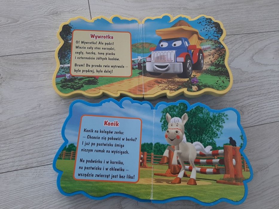 1 piankowa książeczka dla malucha o zwięrzętach