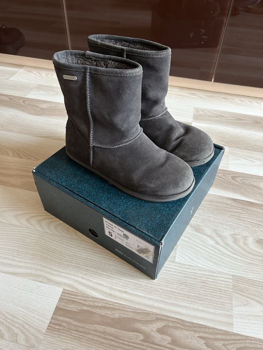Buty zimowe EMU Australia Brumby Lo Teens 37 charcoal antracite