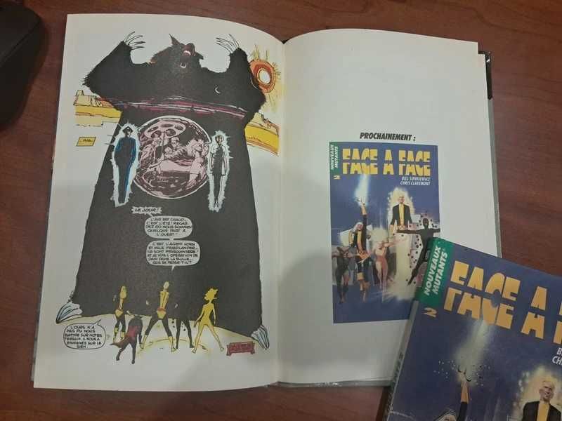 Lote de 2 Revistas Francesas Nouveaux Mutants (Novo Mutantes) Frances