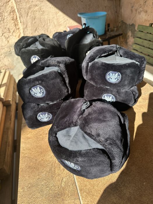 Czapka zimowa , uszanka , obrona cywilna