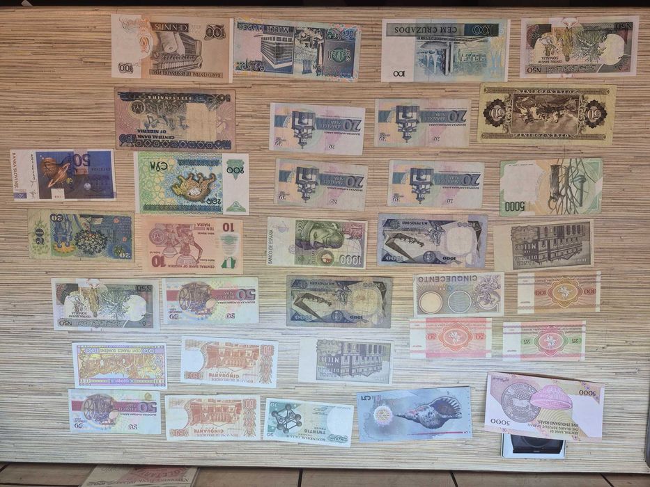 Starocie duży zestaw banknotów wysyłka gratis