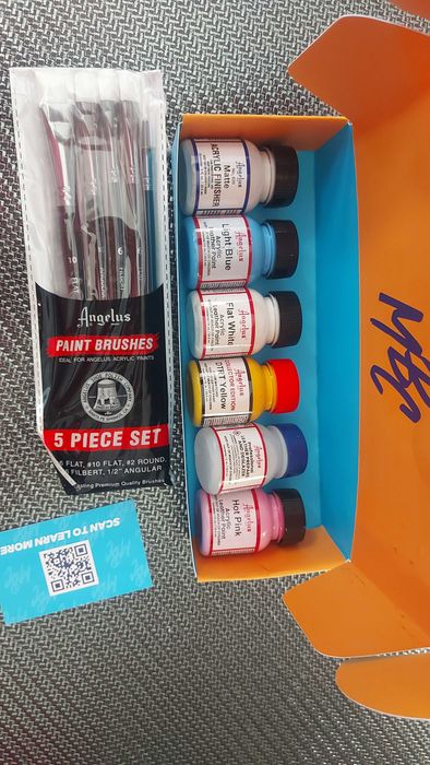 farby do kustomizowania obuwia skóry