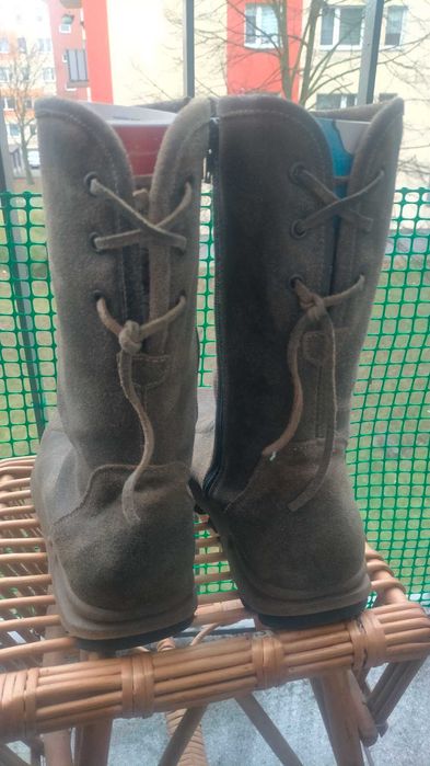 Kozaki skórkowe firmy LESTA rozmiar 38