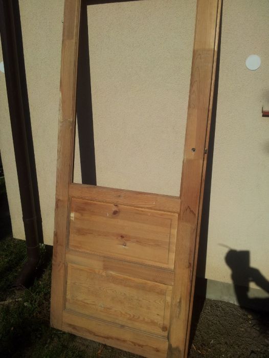 Nowe drzwi wewnetrzne drewno lite